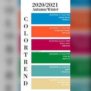 FW 2020/2021 Color Trends
